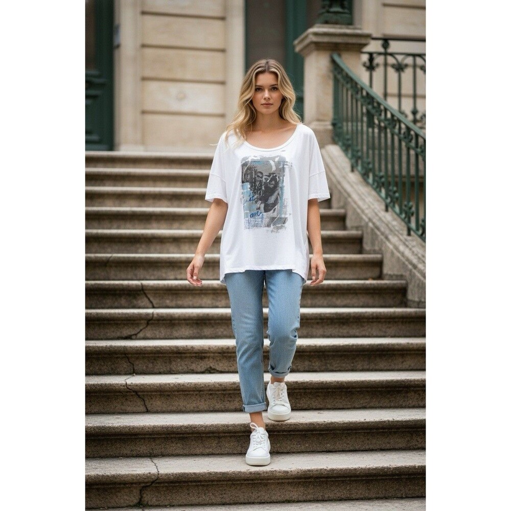 Hurley XL Women’s Oversized Graphic T-shirt Romantic Love Casual Comfortable